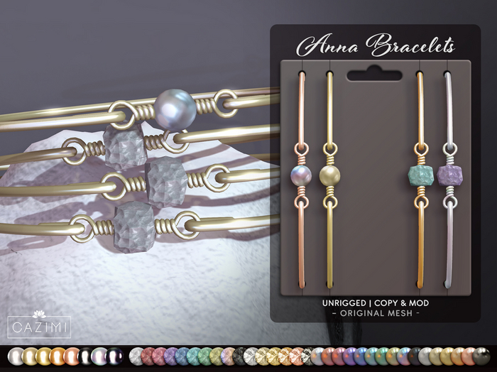 :CAZIMI: Anna Bracelets