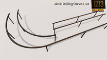 Mesh Railing Fence Set - Full Perm