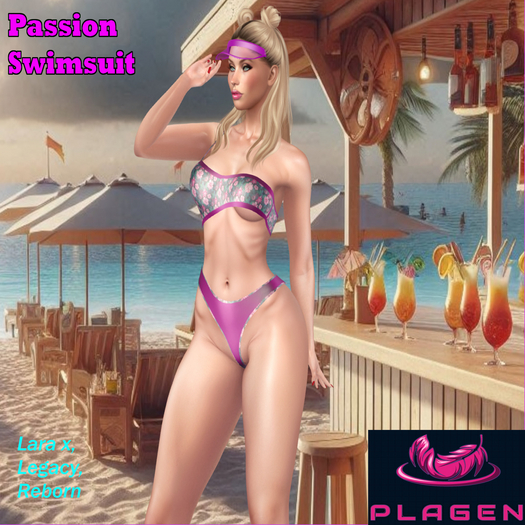 Passion Cut Swimsuit   - PLAGEN  (ADD)