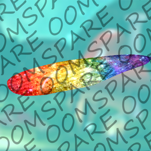 Rainbow Cosmic Mantis Wing Texture