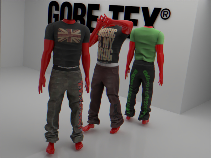GORE-TEX "SOBASED" DESIGN TEES FP UNPACKER