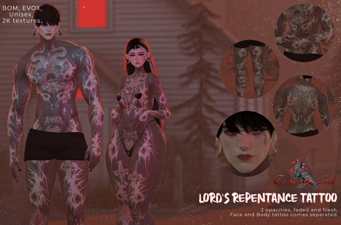 Crimson Soul - Lord's Repentance Tattoo