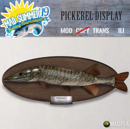 MadPea Pickerel Display