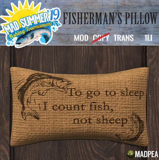 MadPea Fisherman's Pillow