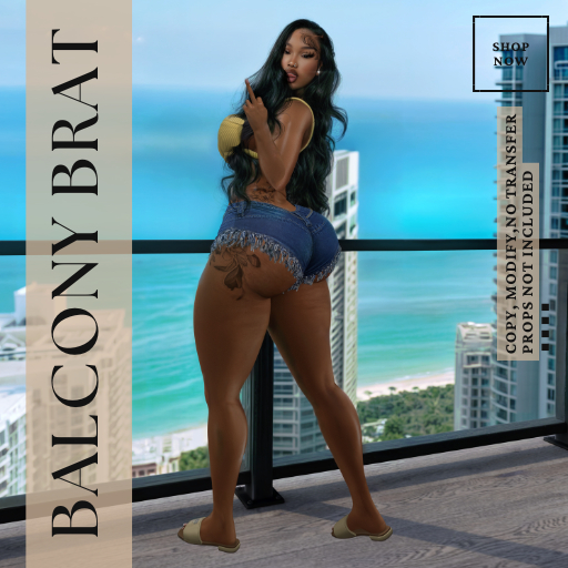 Balcony Brat Pose #1