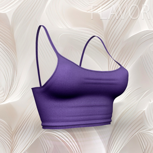 Purple Min Tank Top Waifu