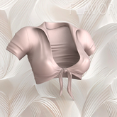 Beige Y2K BOMBSHELL TOP