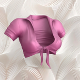Pink Y2K BOMBSHELL TOP