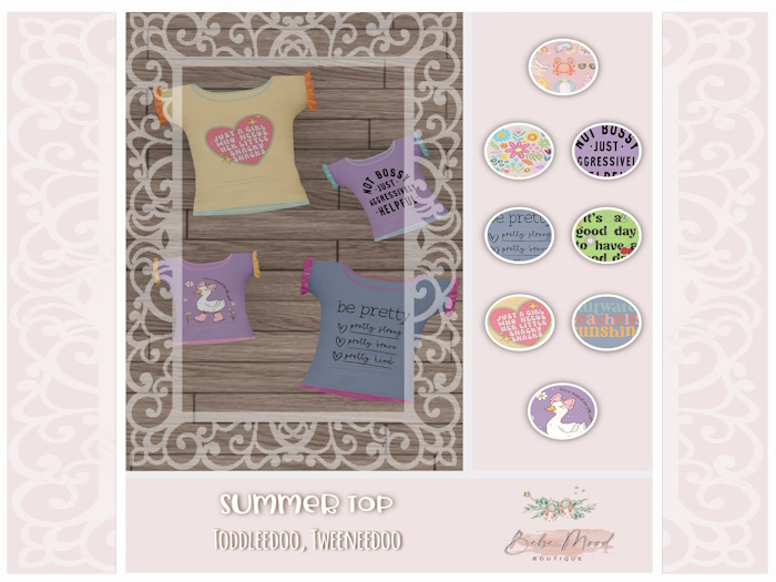 - B.M - Summer Top - Pretty