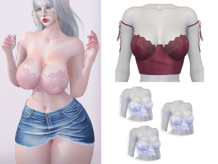 Mossu - Madison Top - Cherry