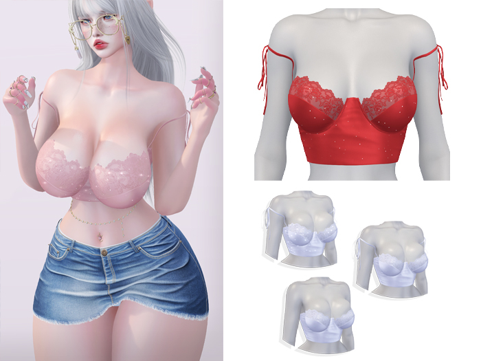 Mossu - Madison Top - Calm Red