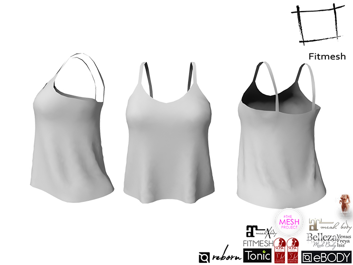 Full Perm Paradise Tank top Maitreya 5.3 LaraX Slink Hourglass Belleza Freya Isis Venus Ebody Reborn Tonic TMP Legacy