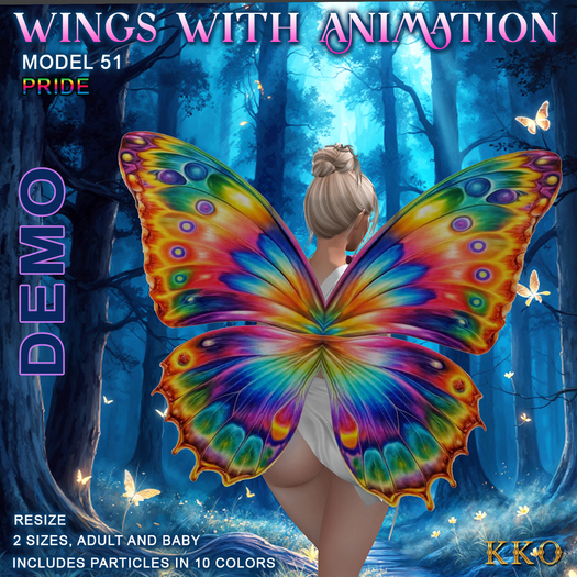 [KKO] Wings with animation - Model 51 DEMO