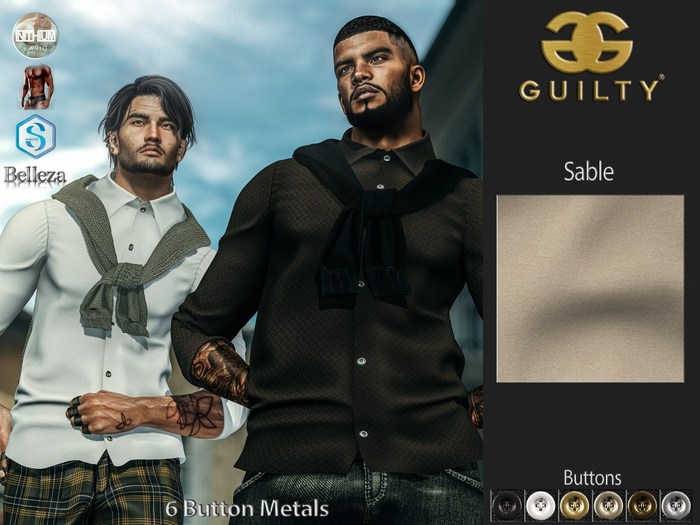 Guilty 183 Lapo Shirt&Sweater-10 Sable