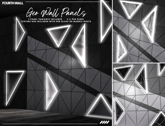 [FOURTH WALL] Geo Wall Panels