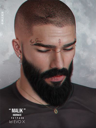 UNLEASH - Malik shaved hairbase Fatpack // EVOX