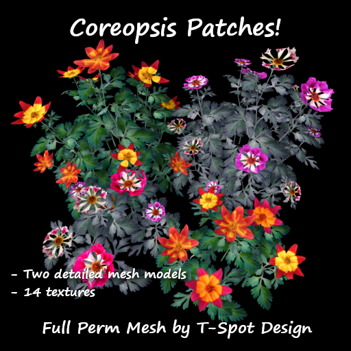 T-Spot Mesh - Coreopsis Patches - FP - LI=1.2-1.5