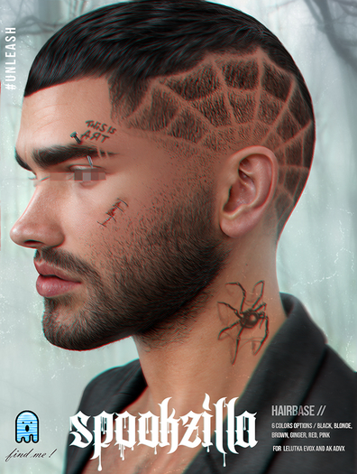 UNLEASH - Spookzilla hairbase fatpack // EVOX
