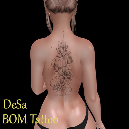 DeSa -Spring FW- BOM Tattoo (Add)