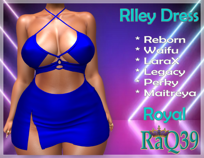 [R39] Riley Dress-Royal