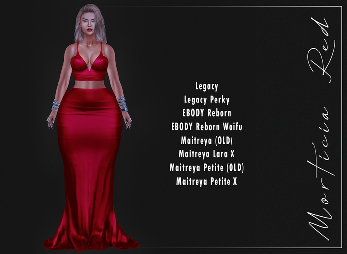 Cremosas - MORTICIA RED