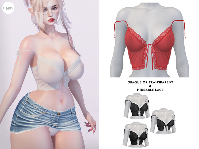 Mossu - Caroline Top - Calm Red