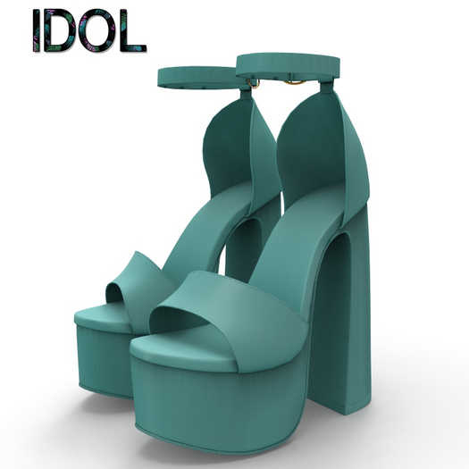 Teal Generation Heels MAITREYA