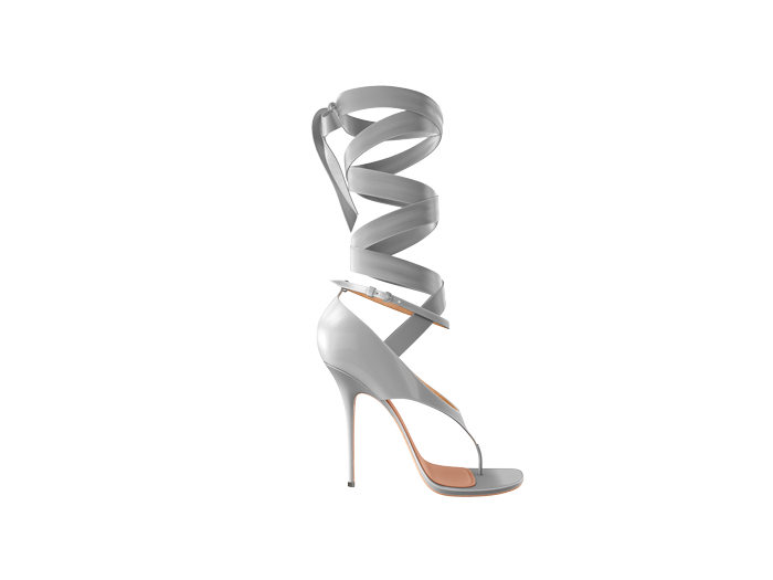 Maurer. Ferra Ribbon Heel Grey