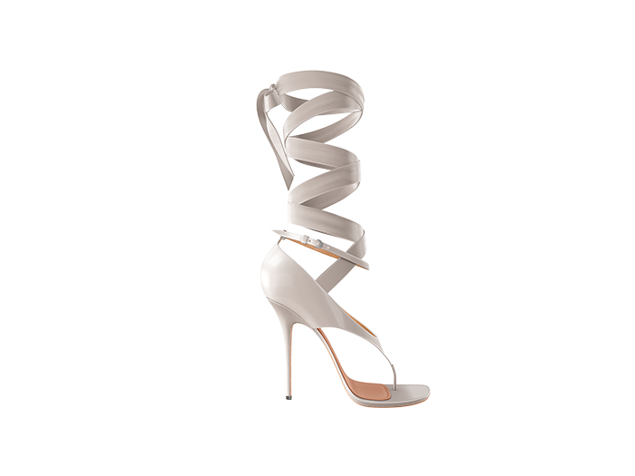 Maurer. Ferra Ribbon Heel Greige