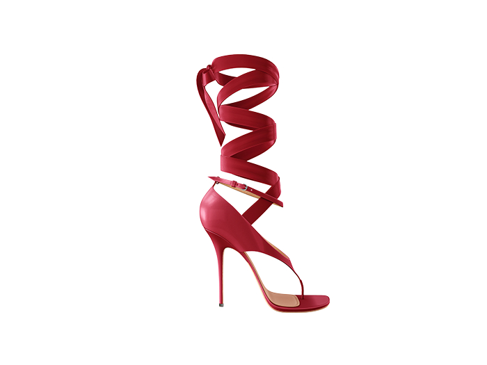Maurer. Ferra Ribbon Heel Red