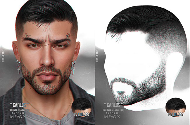UNLEASH - Carlos Hairbase Fatpack // Evox