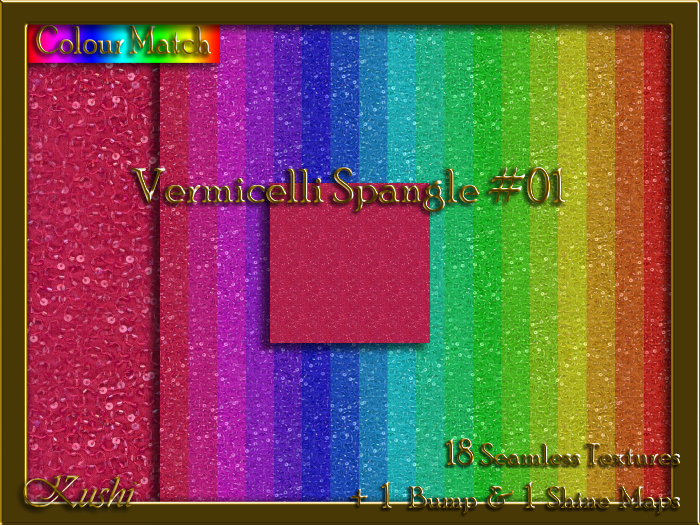Vermicelli Spangle #01 Texture Pack