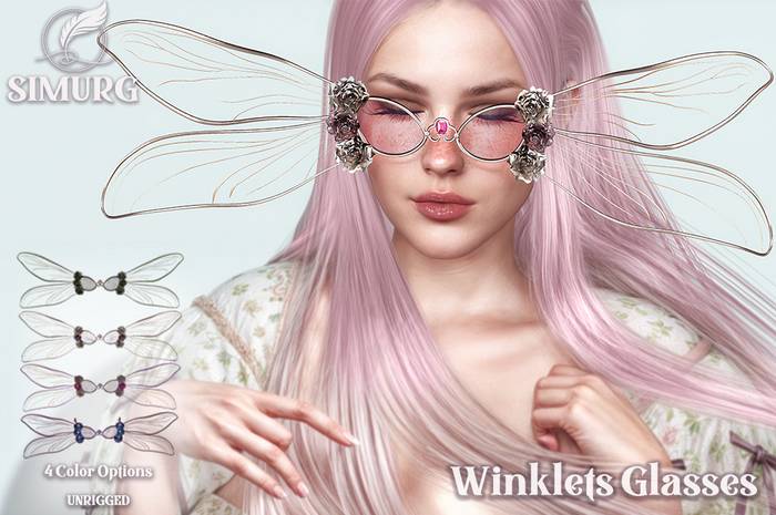 Simurg - Winklets Glasses  / FATPACK