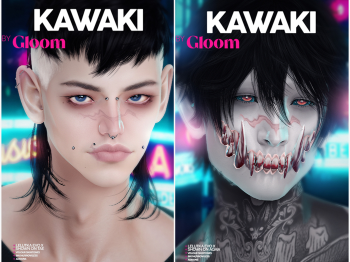 Gloom - Kawaki Skin - Homme
