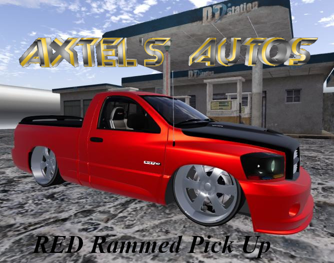 RED Rammed Pick Up NEW for 2025