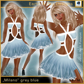 Milano grey blue - Earth & Sky Design