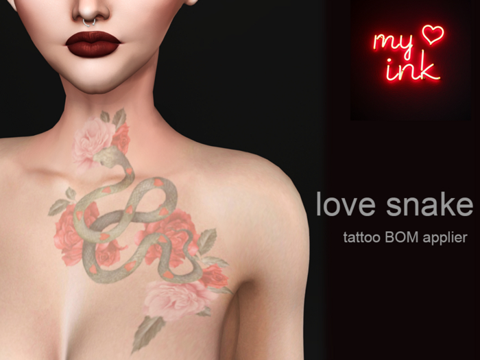 my ink. love snake