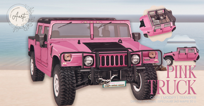 [A]arti FP: Pink Truck 