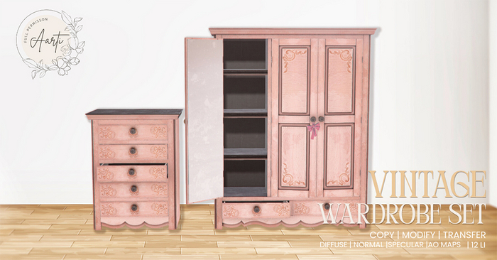 [A]arti FP:Vintage Wardrobe Set