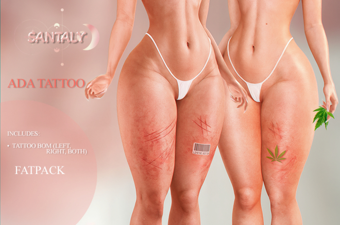 SANTALY - Ada tattoo - fatpack