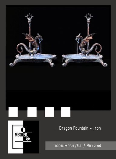 MeshedUp: Dragon Fountain Iron Pack