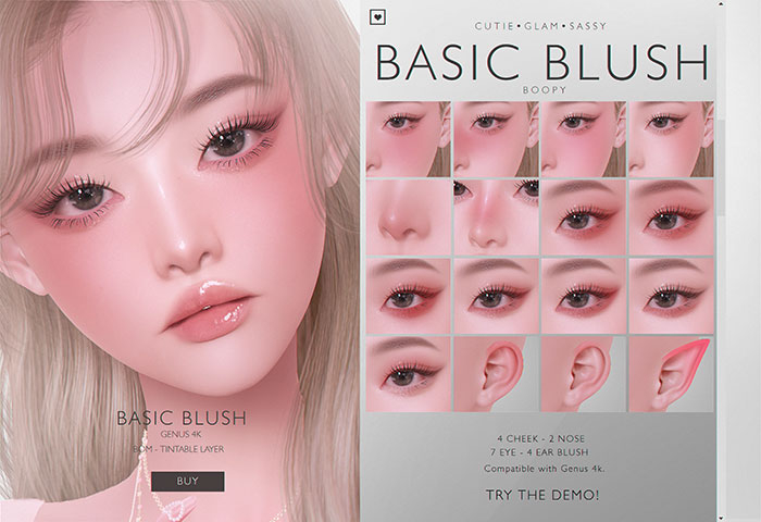 [BOOPY] Basic Blush (Essential) (Genus 4K)