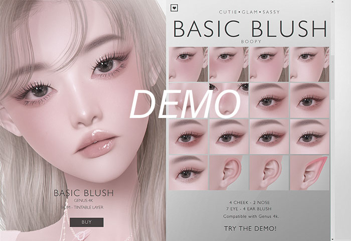 [BOOPY] Basic Blush (Genus 4K) (DEMO)