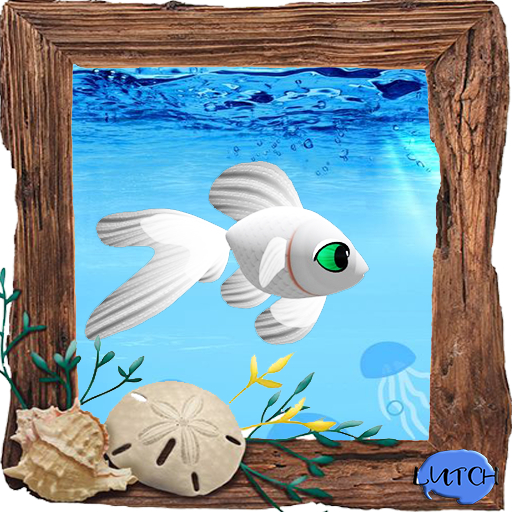 (7S) Common Fish: White Goldfish