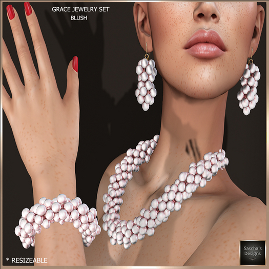SAS - Grace Blush Jewelry Set 
