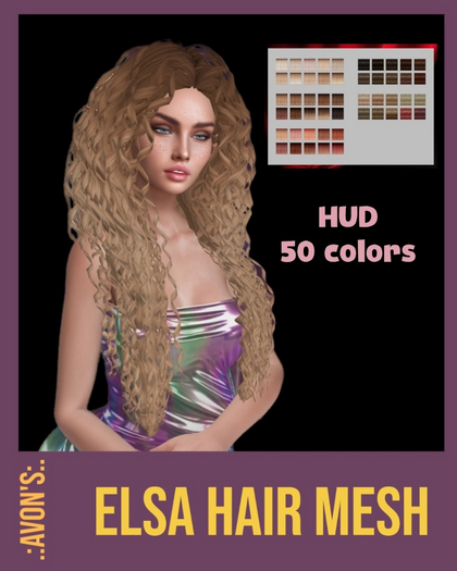 .:AVON'S:. Elsa Hair Mesh