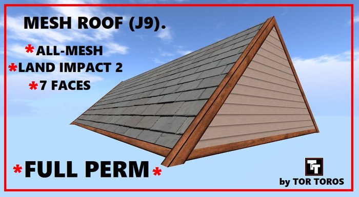 MESH ROOF J9  (Boxed) FULL PERM