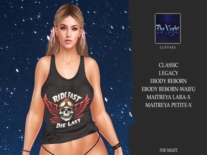 .TN. Ride Fast Die Last- Tank Top