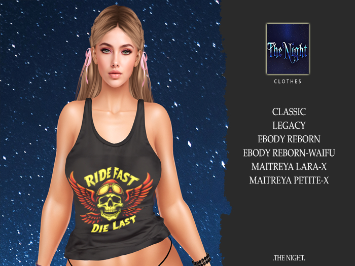 .TN. Ride Fast Die Last V2- Tank Top