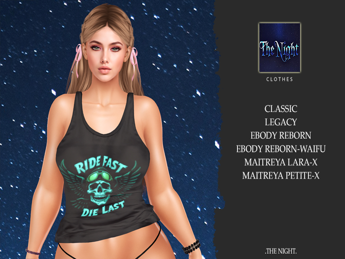 .TN. Ride Fast Die Last V3- Tank Top